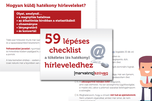 59 lépéses checklist